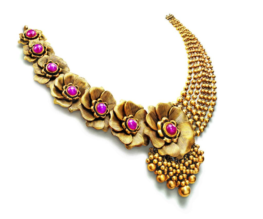 Asymmetrical Necklaces
South Indian Jewellery