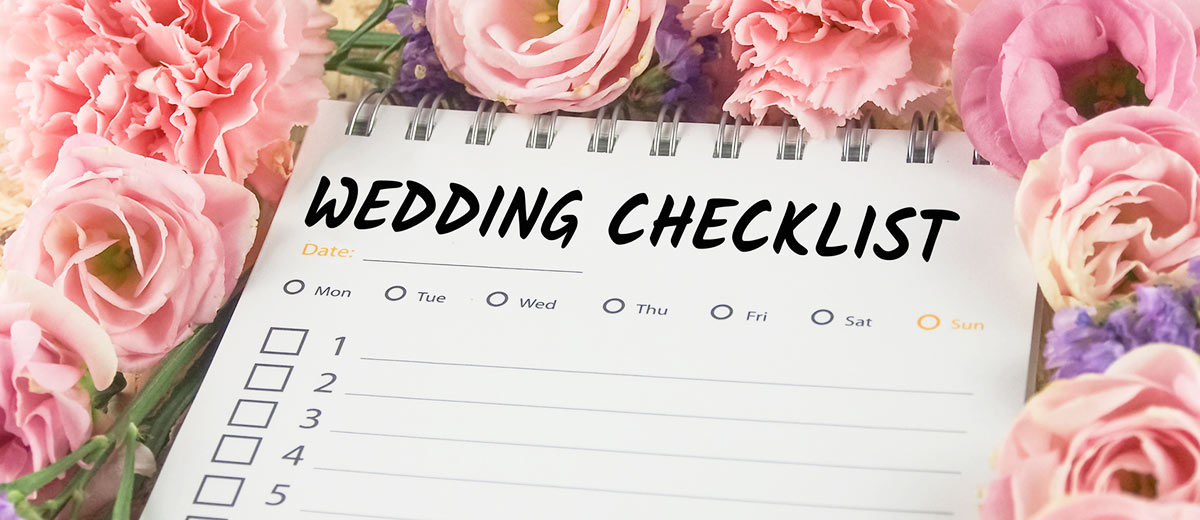 Checklist for Your Wedding to Avoid Last Minute Panic