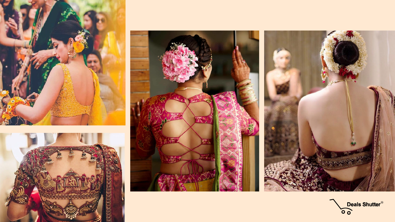 Sexy Backless Blouses Designs For Brides & Bridesmaid (Must Check It)