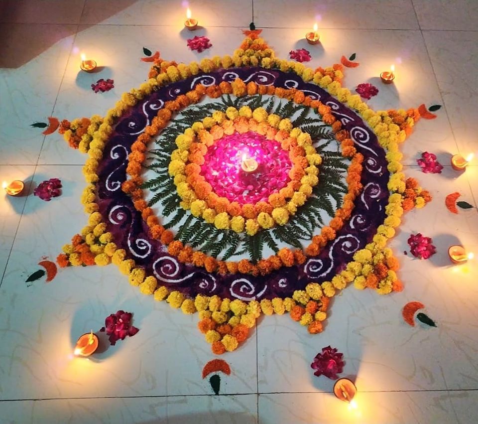 Colorful Rangoli