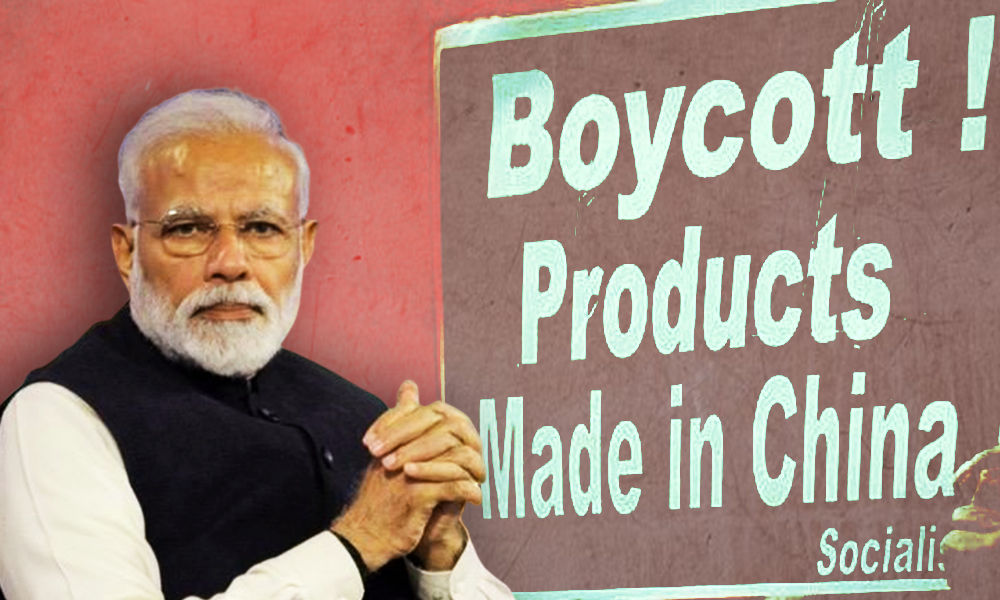 Boycott China Products In India
