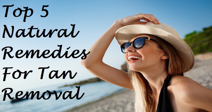 Natural Remedies for tan removal