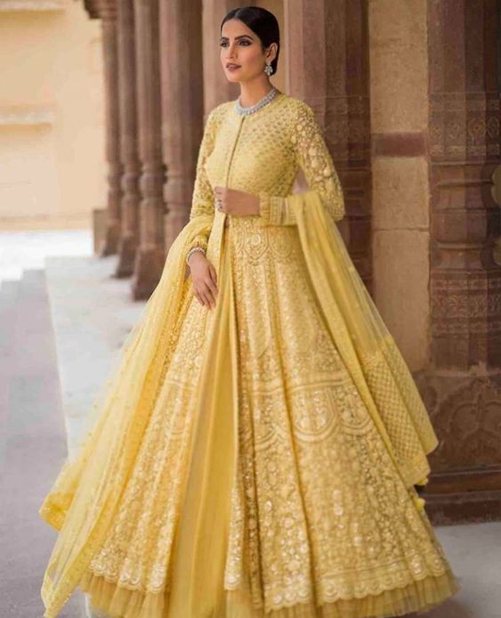 Anarkali Suit With Jacket