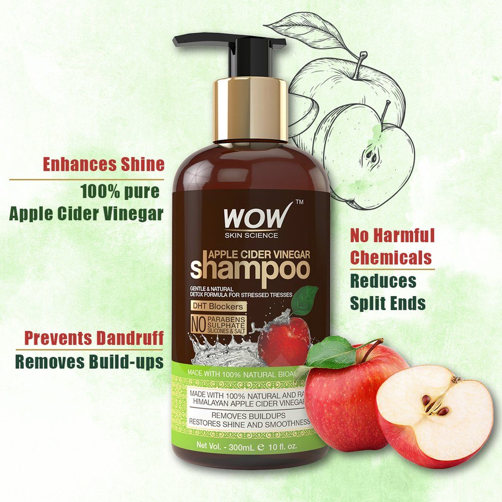 wow apple cider vinegar shampoo