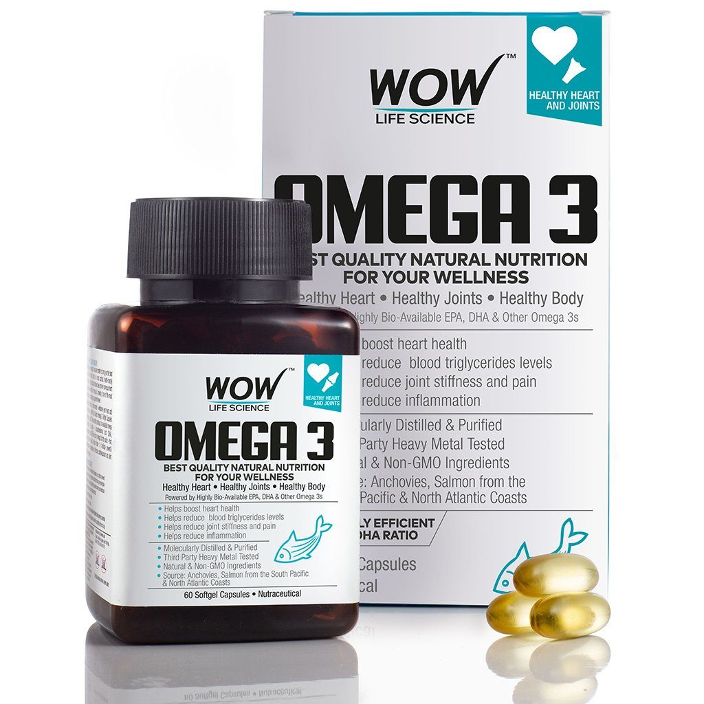 Wow skin science omega-3 fish oil