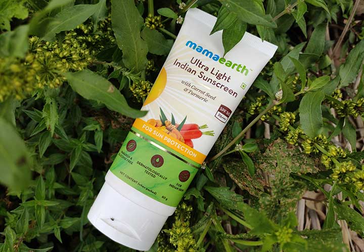 MamaEarth Product Reviews: Indian Sunscreen