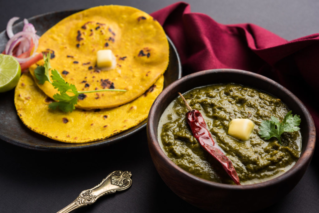 Makki Ki Roti Sarso Ka Saag