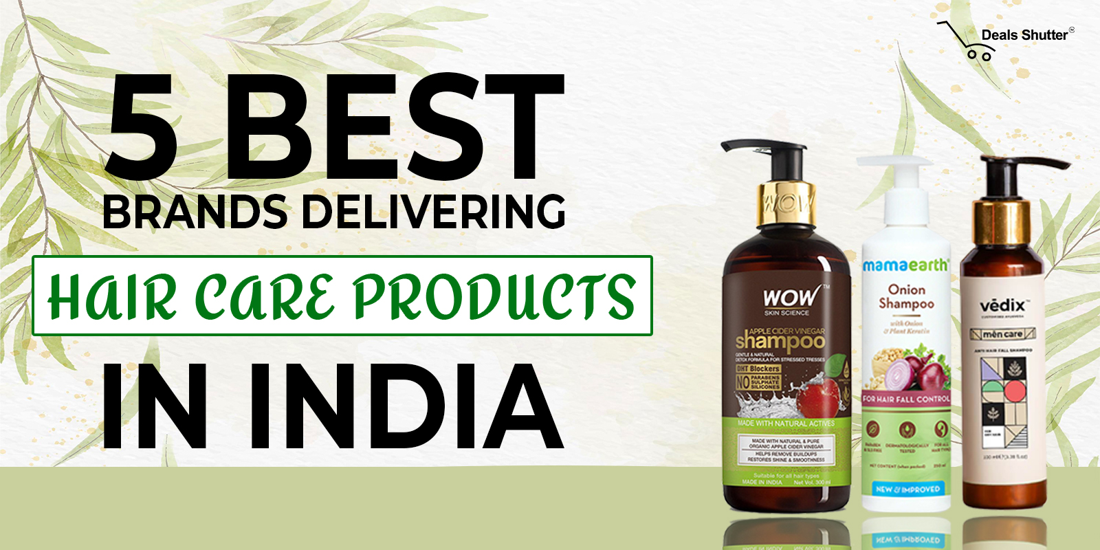 5 Brands Delivering Best Hair Care Products in India - Dealsshutter |  Official Blog