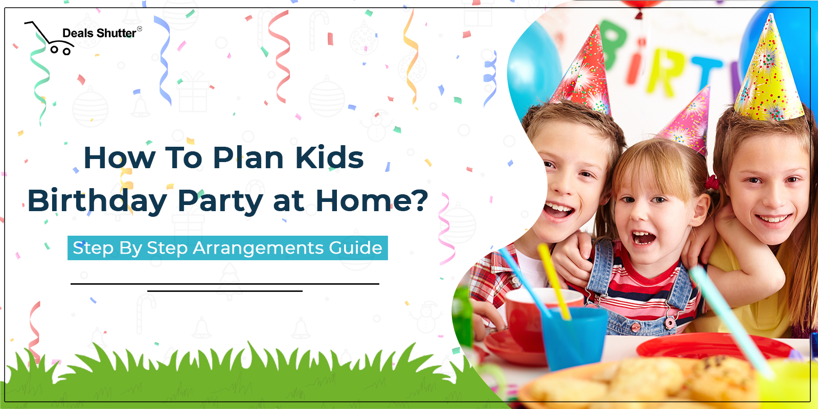 How to plan kids birthday party at home