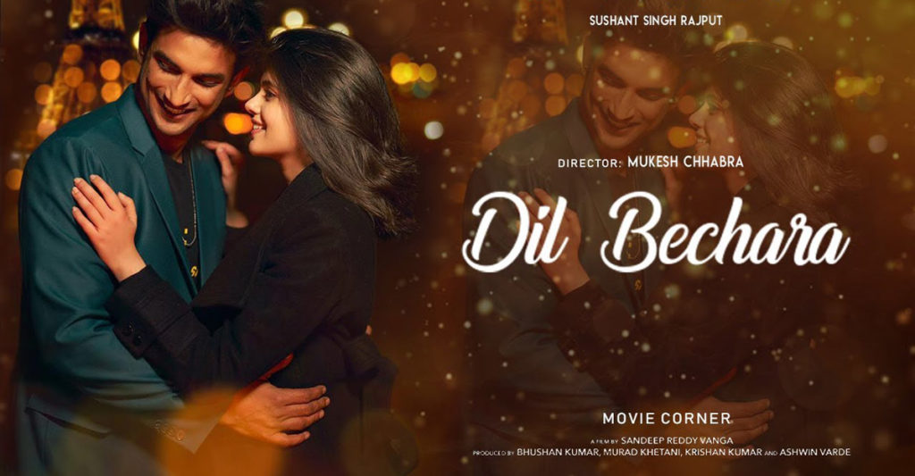 dil bechara movies based on books