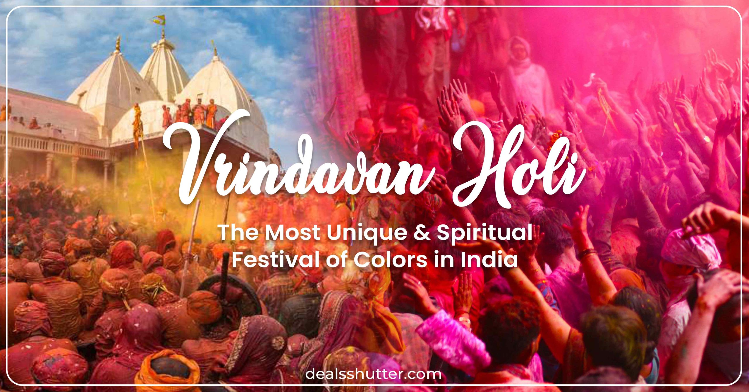 holi festival vrindavan india