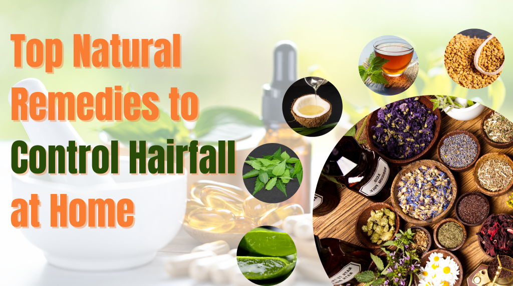 to control hairfall at home