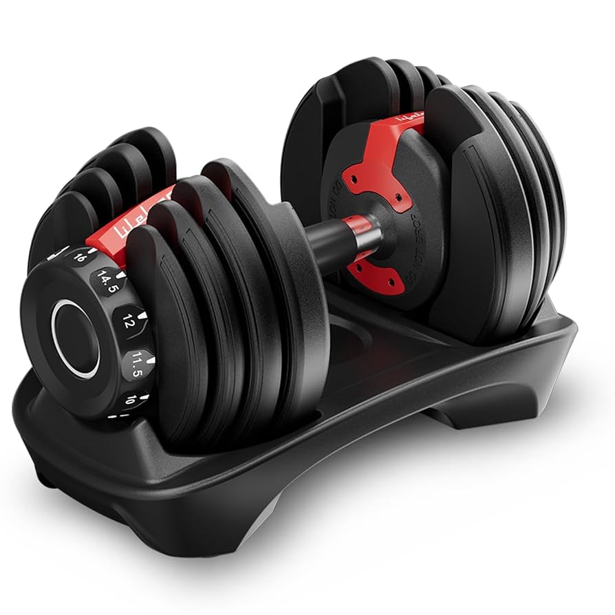Adjustable Dumbbells for home exercises