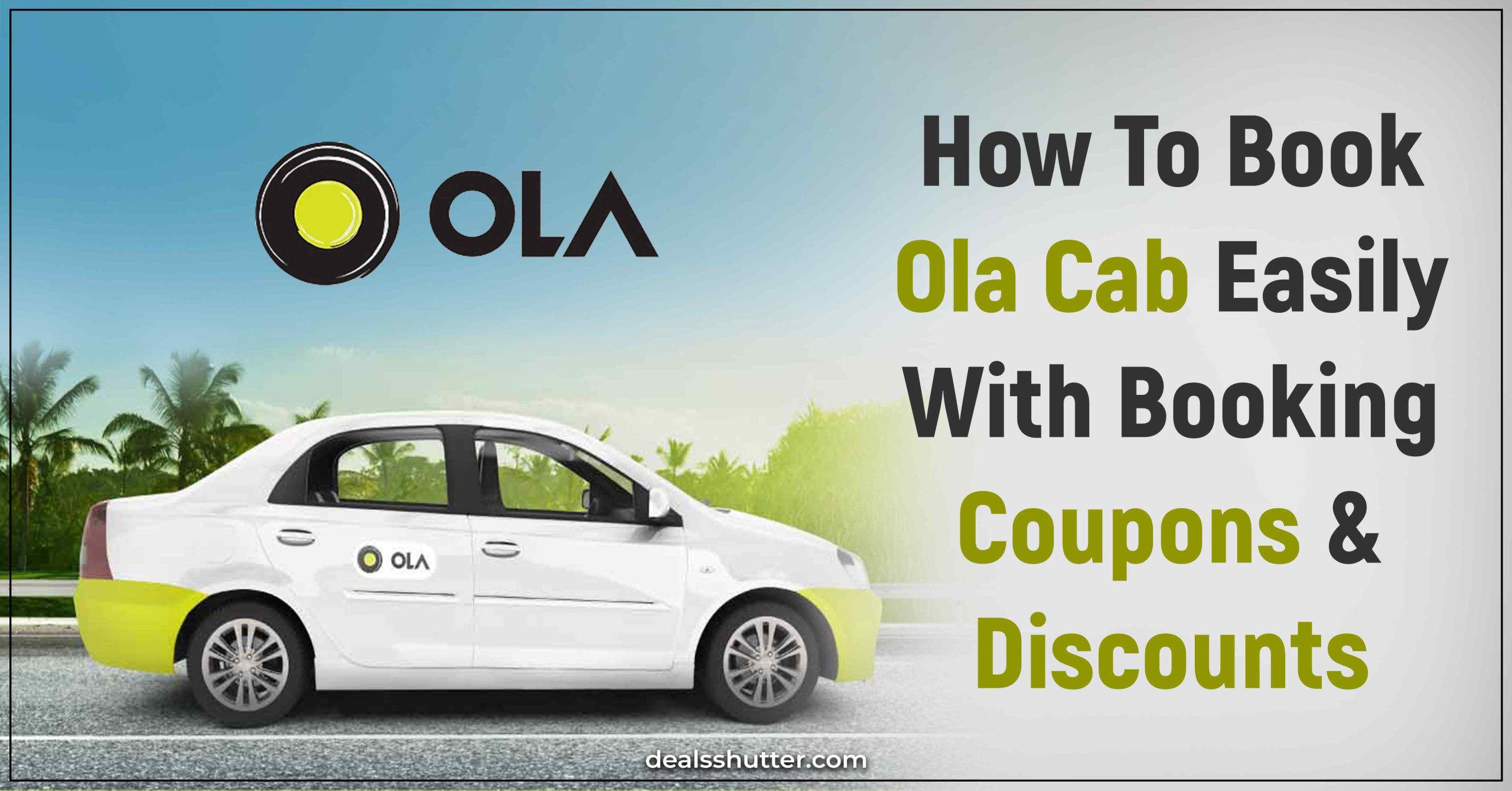 How to book Ola cab