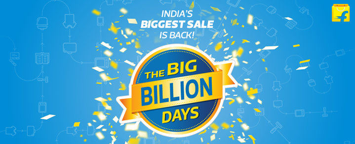 Flipkart Big Billion Days Sae Offers, Discounts, Promo Codes & Deals