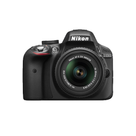 Nikon D3300 DSLR Camera with 18-55 mm Lens Kit, Black - Reliance Digital
