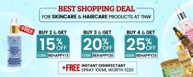 Best Shopping Deal For Skin Care & Hair Care Products @ TNW
