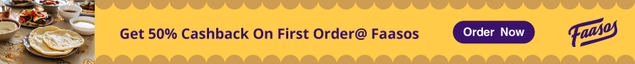 Get 50% Off on First Order @Faasos